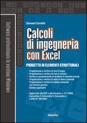 Calcoli di ingegneria con excel. Con Contenuto digitale per download e accesso on line