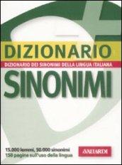 Dizionario sinonimi della lingua italiana