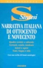 Narrativa italiana di Ottocento e Novecento