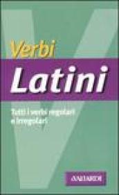 Verbi latini. Tutti i verbi regolari e irregolari