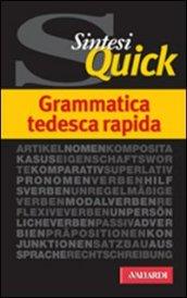 Grammatica tedesca rapida