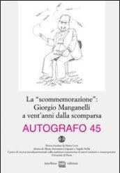 La «scommemorazione»: Giorgio Manganelli a vent'anni dalla scomparsa