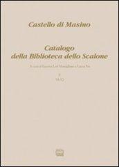 Castello di Masino. Catalogo della Biblioteca dello Scalone: 1