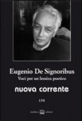 Eugenio De Signoribus. Voci per un lessico poetico