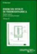 Esercizi svolti di termodinamica. 2.Sistemi aperti, primo e secondo principio