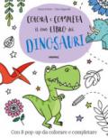 Colora e completa il tuo libro dei dinosauri