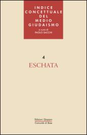 Indice concettuale del medio giudaismo: 4