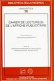 Cahier de lecture(s) de l'affiche publicitaire