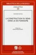 la construction du sens dans le dictionnaire