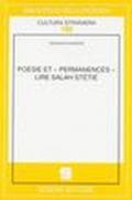 Poésie et «permanences». Lire Salah Stétié