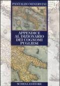 Appendice al dizionario dei cognomi pugliesi