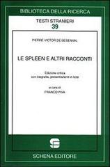 Lo spleen e altri racconti