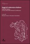 Saggi di letteratura italiana. Selected papers of the 2010 AATI Annual Conference