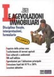 Le agevolazioni immobiliari