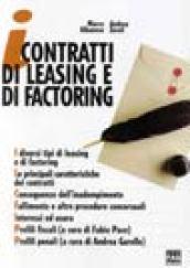 I contratti di leasing e di factoring