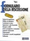 Formulario della riscossione