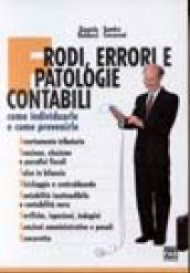 Frodi, errori e patologie contabili