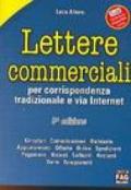 Lettere commerciali per corrispondenza tradizionale e via internet