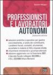 Professionisti e lavoratori autonomi