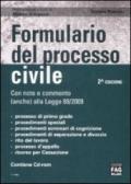 Formulario del processo civile. Con CD-ROM