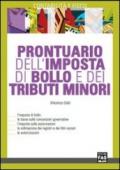 Prontuario dell'imposta di bollo e dei tributi minori