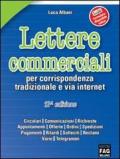 Lettere commerciali per corrispondenza tradizionale e via internet