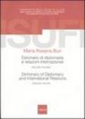 Dizionario di diplomazia e relazioni internazionali-Dictionary of diplomacy and international relations. Inglese-italiano, english-italian