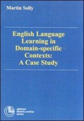 English language learning in domain-specific contexts: a case study