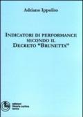 Indicatori di performance secondo il Decreto «Brunetta»