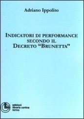 Indicatori di performance secondo il Decreto «Brunetta»