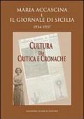 Maria Accascina e il giornale di Sicilia 1934-1937. Cultura fra critica e cronache