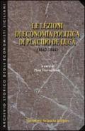 Le lezioni di economia politica di Placido De Luca (1842-1844)