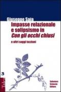 Impasse relazionale e solipsismo in «Con gli occhi chiusi» e altri saggi tozziani