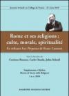 Rome et ses religions: culte, morale, spiritualitè. En relisant lux perpetua de Franz Cumont