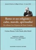 Rome et ses religions: culte, morale, spiritualitè. En relisant lux perpetua de Franz Cumont