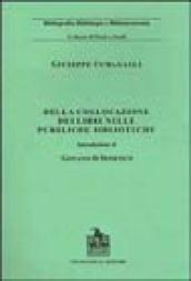 Della collocazione dei libri nelle pubbliche biblioteche (rist. anast. 1890)