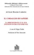 Il coraggio di sapere. La bibliografia e il suo infinito intrattenimento