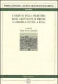 L'archivio della Segreteria degli arcivescovi di Firenze. 2.Limberti, Cecconi, Bausa (1856-1899)
