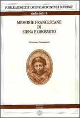 Memorie francescane di Siena e Grosseto