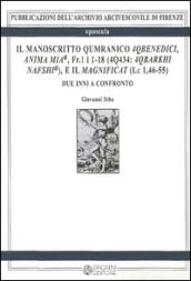 Il manoscritto Qumranico 4Qbenedici, anima mia, Fr. 1 i 1-18 (4Q434. 4qbarkhi nafshia), e il magnificat (Lc 1,46-55)