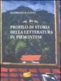 Profilo di storia della letteratura piemontese