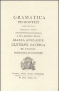 Grammatica piemontese (rist. anast. 1783)