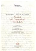 Statuta comunis Bugelle-Statuti del comune di Biella