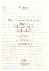 Statuta comunis Bugelle-Statuti del comune di Biella