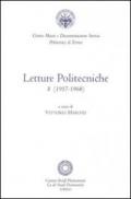 Letture politecniche (1957-1968)