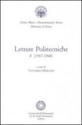 Letture politecniche (1957-1968)