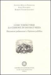 Come Torino visse la cessione di Savoia a Nizza. Discussioni parlamentari e opinione pubblica