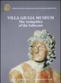 Villa Giulia museum. The antiquities of the faliscans