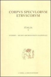 Corpus speculorum etruscorum. Italia. 5.Viterbo, Museo archeologico nazionale