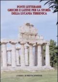 Fonti letterarie greche e latine per la storia della Lucania tirrenica